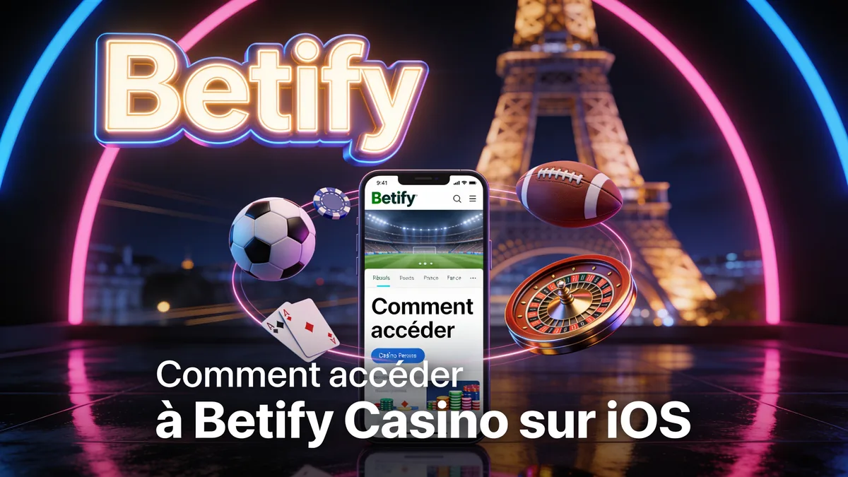 Comment accéder à Betify Casino sur iOS — betify casino en France